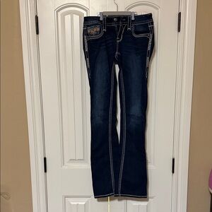 Rock Revival Dark Blue Boot Cut Jeans